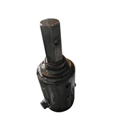 Embout de tarière avec tige hexagonale de 41 mm pour tarière creuse robuste à 2 clés de 3 1/4 po (3,25 po) pour équipement de forage