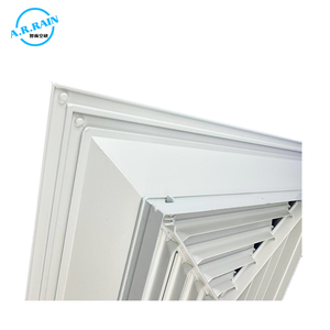 <span class=keywords><strong>Diffuser</strong></span> udara persegi desain Modern dan Victoria untuk <span class=keywords><strong>AC</strong></span> 4 arah kerucut langit-langit plastik untuk aplikasi luar ruangan dan kantor - Product Image 3