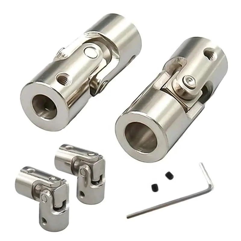 Joint de Cardan en métal de voiture de bateau Rc 2mm/2.3mm/3mm/3.175mm/4mm/5mm/6mm/8mm/10mm accouplements de Cardan connecteur de moteur d'arbre Joint universel