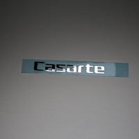 Custom Nickel Sticker Logo Electroform Metal Nickel logo