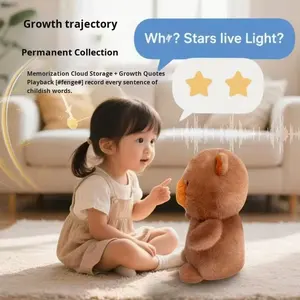 PANDAS poupée intelligente réaliste AI Super douce peluche Lion PP coton compagnon d'éducation précoce pour la lecture numérique chat soulagement du Stress - Product Image 5