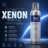 Gas Xenón de Alta Pureza Xe Grado Semiconductor para Implantación Iónica y Grabado por Plasma Precio de Fábrica
