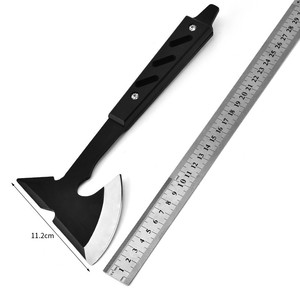 <span class=keywords><strong>Hacha</strong></span> Multifuncional AX-1023 GIS de Acero Inoxidable con Parte Trasera Plana <span class=keywords><strong>para</strong></span> <span class=keywords><strong>Cortar</strong></span> <span class=keywords><strong>Leña</strong></span> al Aire Libre, Portátil, Ligera de 258 g - Product Image 3