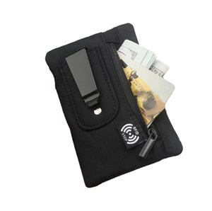 Portefeuille de <span class=keywords><strong>ceinture</strong></span> de voyage compact et discret pour cartes, argent liquide, avec protection RFID et poche de rangement dissimulée - Product Image 1
