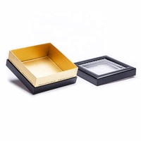 Coffrets cadeaux de bonbons de mariage colorés recyclés de concepteur haut de gamme impression en relief et doublure en éponge pour demoiselles d'honneur et invités