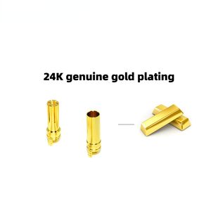 Juego de Conectores Banana Amass GC5010 de 5.0mm, Módulos de Entrada de Energía de Alta Corriente 40A con Chapado en Oro Genuino de 24K para Modelos RC y Juguetes - Product Image 3
