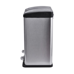 40L(20L+20L) Stainless Steel Dual <strong>Liner</strong> Recycle <strong>Bin</strong>/trash <strong>Bin</strong> - Product Image 6