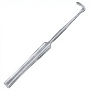 Retractor manual de acero con gancho para cirugía general, instrumento quirúrgico con certificación CE de clase I - Product Image 3