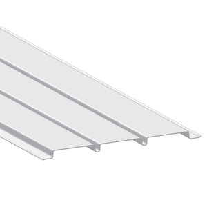 ASTM tiêu chuẩn 16inch 12feet 0.35mm 4 tấm thông hơi/Đồng bằng nhôm soffit tường Bảng điều khiển - Product Image 1