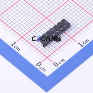 SSSS812701 Slide Switch SMD Switch Single Pole Four Throw Rectangle Pin Header SMD Tab 11.2mm - Product Image 2