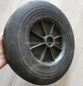Ruedas de Goma Sólida de 10 Pulgadas para Carretillas - Product Image 3