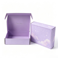 Boîte d'expédition en carton ondulé personnalisée pour cosmétiques, soins de la peau, maquillage, coffrets cadeaux de beauté, emballage d'expédition robuste