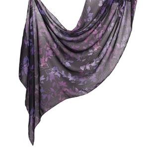 Hijab imprimé multicolore Châle foulard en satin Vente en gros Foulard ethnique Foulards ethniques Châlspanuelos Hijab - Product Image 3