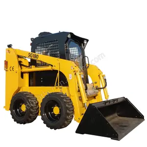 Good price Wheel Skid Steer loader, loading capacity 400kg to 1600kg