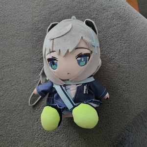 Peluche Takanashi <span class=keywords><strong>Hoshino</strong></span> Sunaokami Shiroko d'anime, 20cm, figurine mignonne en peluche, cadeau anime - Product Image 2