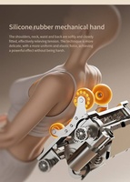 Fauteuil de massage de luxe à gravité zéro avec rail SL, design capsule spatiale, pour usage domestique, massage corporel complet automatique intelligent 4D avec bras mécaniques