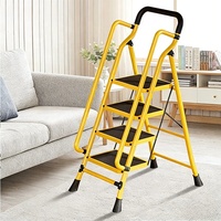 Échelle pliante à 3/4/5/6 marches, échelle pliable pour la maison