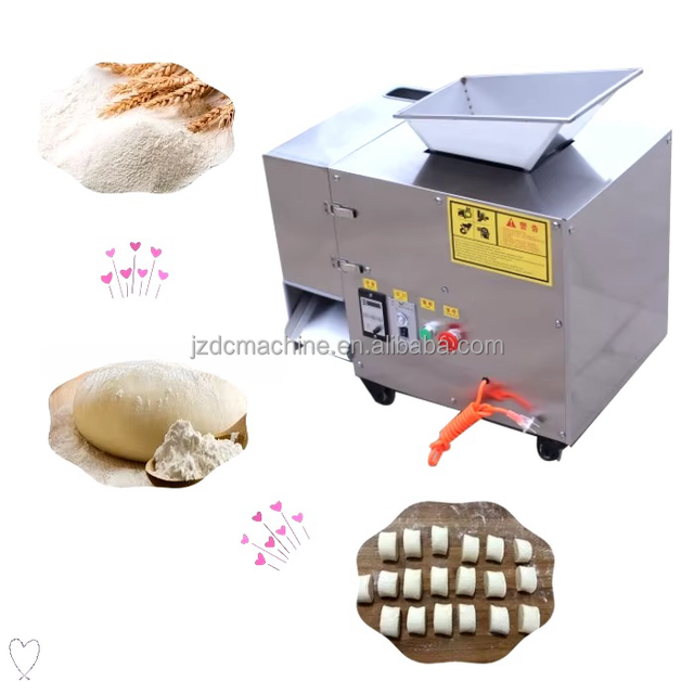 220V	Small Dough  Cube Cutting Machine	Industrial Dough Divider	Bun Dough Cutting Machine Commercial Fully Automatic