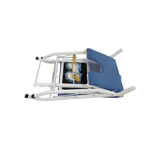 Tempat Tidur Pemeriksaan Ginekologi Medis dari Baja, Perabot Rumah Sakit, Meja Pemeriksaan Lipat yang Dapat Disesuaikan untuk Penggunaan Klinik - Product Image 5