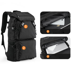 Mochila de Viaje Personalizada 2025 de Gran Capacidad, Impermeable, con Cubierta Extraíble para Exteriores - Product Image 2