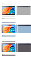 Tablette Android PC 10,51 pouces la plus récente de 2023, 8 Go/256 Go, écran FHD, Wifi 5G pour l'éducation, tablette PC 4G, charge rapide