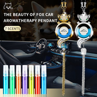 Parfum de voiture de luxe abordable, longue durée, à parfum léger, avec pendentif en alliage, accessoire d'intérieur, exclusivement pour le commerce extérieur