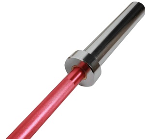 Équipement de gym Couleurs Haltères Barre ronde en aluminium pour l'entraînement musculaire - Product Image 1