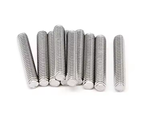 Din Standard Galvanized Stud Bolts Fastener Thread Rod Zinc Grade A2-70