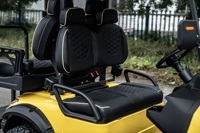 Voiturette de golf électrique haut de gamme 4 places avec logo personnalisé, batterie lithium longue portée, fabrication OEM/ODM directe usine pour concessionnaires