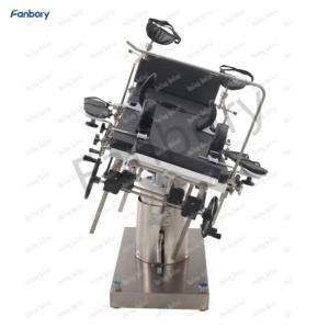 Meja Operasi Manual Multifungsi, Tenaga Hidrolik Elektrik, Logam Baja dengan Aksesoris - Product Image 6