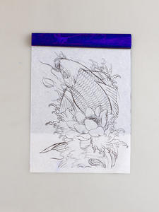 Pour la couverture de papier de transfert de tatouage vieux tatouages clairement 100 ensembles/boîte exclusive - Product Image 4