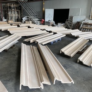 Banc <span class=keywords><strong>de</strong></span> jardin en pierre préfabriquée, Rose <span class=keywords><strong>de</strong></span> <span class=keywords><strong>plafond</strong></span> décorative en <span class=keywords><strong>fibre</strong></span> <span class=keywords><strong>de</strong></span> <span class=keywords><strong>verre</strong></span>, Colonne ionique en GRC, Plateau <span class=keywords><strong>de</strong></span> lavabo en pierre coulée - Product Image 4