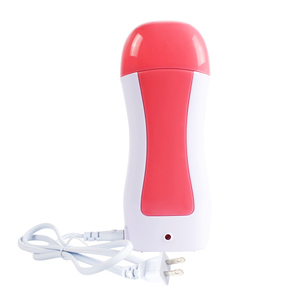 Épilateur électrique, rouleau, outils de soins pour la peau, <span class=keywords><strong>rose</strong></span>, appareil chauffant pour épilation à la <span class=keywords><strong>cire</strong></span>, pour élimination des poils - Product Image 1