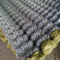 Usine bas prix 6 pieds imperméabilisent les rouleaux galvanisés de barrière de maillon de chaîne de grillage de cyclone à vendre