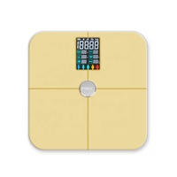 Aplicación electrónica API Bluetooth Body Fat Smart Personal Mini LED Máquina de pesaje Monitor médico