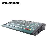 Console de mixage audio professionnelle MX1608D 350W avec alimentation USB, 16 canaux, pour DJ, karaoké, KTV, musique à domicile, console de scène en métal 16
