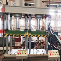 Presse hydraulique pour fosse septique à trois compartiments de 400 tonnes, presse hydraulique de moulage par pressage à chaud SMC