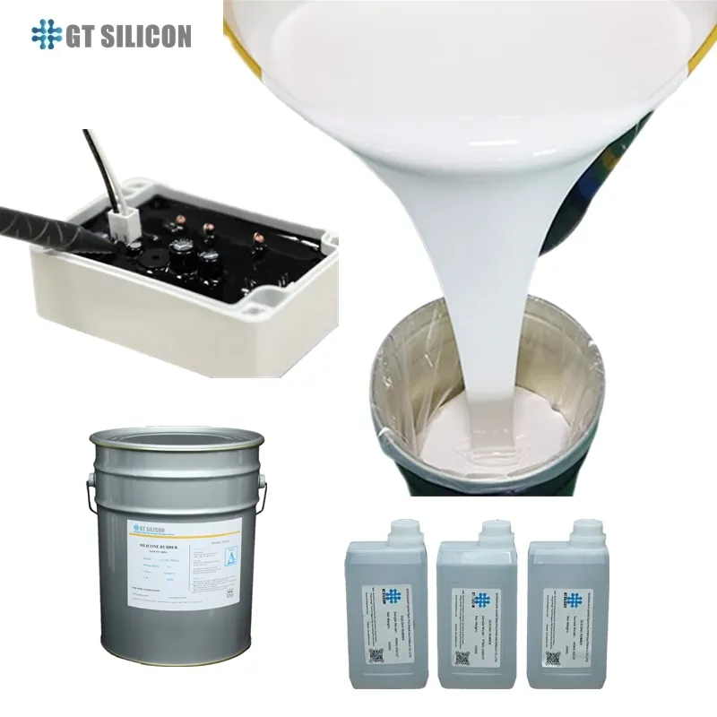RTV2 electronic potting liquid rtv2 silicone rubber for bonded seal of electronic components & PCB potting