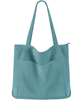 Sacs fourre-tout en velours côtelé pour femmes, sac fourre-tout de grande capacité, sac à provisions réutilisable, sac à bandoulière avec poches intérieures