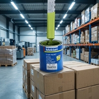 MEKLON Auto Refinish Car Repair Paint Protection Acrylic Clear Coat Liquid Spray Coating 1k Tints X16