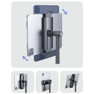 ขาตั้งแท็บเล็ตปรับได้สำหรับ <span class=keywords><strong>iPad</strong></span> ขาตั้งสำหรับแท็บเล็ตพีซีแบบพกพาทำจากอลูมิเนียม - Product Image 5