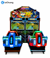 Nouvelle machine d'arcade de course automobile interactive à double joueur, simulateur de conduite pour centres de divertissement intérieurs, en métal, personnalisable