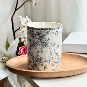 Vela artística de lujo de cera de soja, hecha a mano, no tóxica, con aroma a campanilla de colores y frutas, ideal para Acción de Gracias y San Valentín - Product Image 5