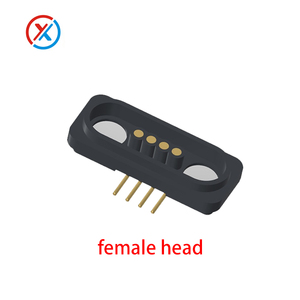 High Current <strong>USB</strong> Magnetic <strong>Connector</strong> Bend Pogo Pin <strong>Connector</strong> 2/3/4/5/6/7pin Pogo Magnetic Pogo Pin <strong>Connector</strong> - Product Image 3