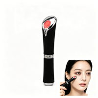 Appareil de soin de la peau vibrant à fonction ionique, baguette de massage oculaire portable anti-âge, liftante et apaisante en jade