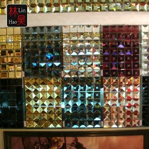 Barra de hotel, Bola de burbuja de cristal decorativa, patrón curvo, bloque hueco colgante de <span class=keywords><strong>techo</strong></span> iluminado - Product Image 6