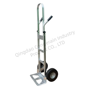 500lbs Capacity Industrial Aluminum Platform <strong>Folding</strong> <strong>Dolly</strong> 10inch Wheels OEM <strong>Hand</strong> <strong>Truck</strong> Cart for Storage &amp; Shopping - Product Image 4