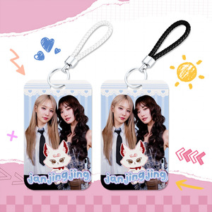 Porta Tarjetas Personalizado Estilo Coreano CP, Protector de Tarjetas de Identificación de Plástico con Diseño Deslizante de <span class=keywords><strong>Jan</strong></span> & Jingjing - Product Image 4