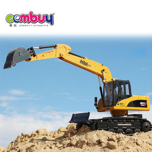 12 canali di musica leggera 1:10 grande modello di camion Rc escavatore - Product Image 2