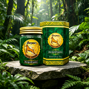 Baume aux herbes vert Gold Serow, baume rafraîchissant efficace pour soulager les vertiges, la somnolence et la fatigue - Product Image 6